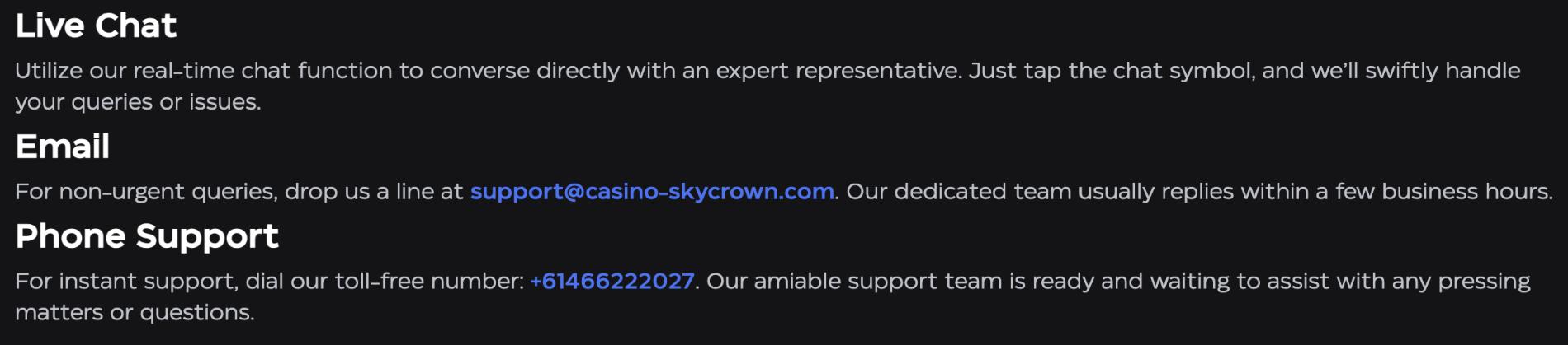 Customer Support