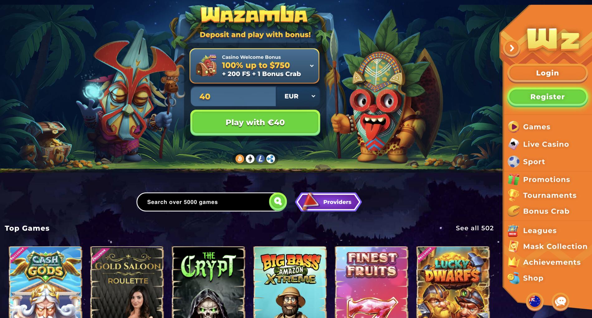 Wazamba Casino